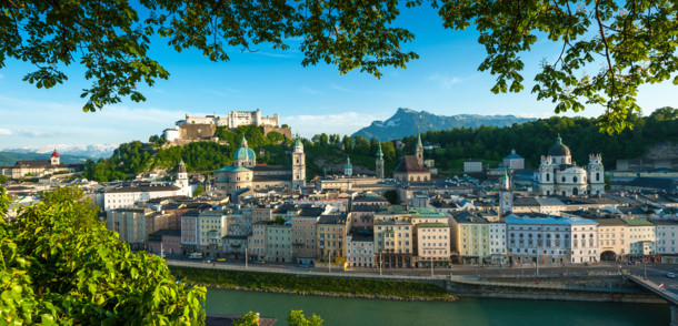     Salzburg city view 
